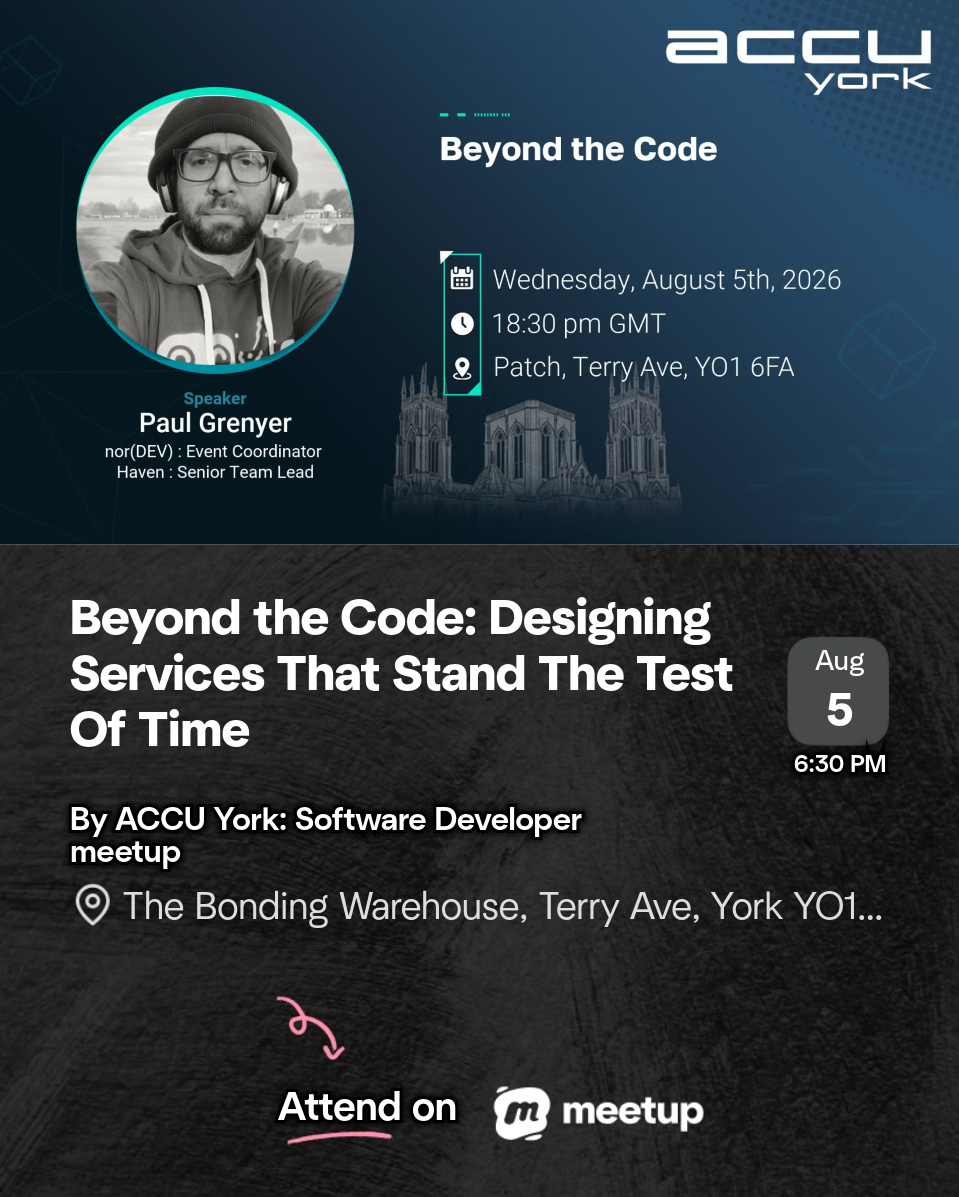 Beyond the Code: Designing Services That Stand the Test of Time